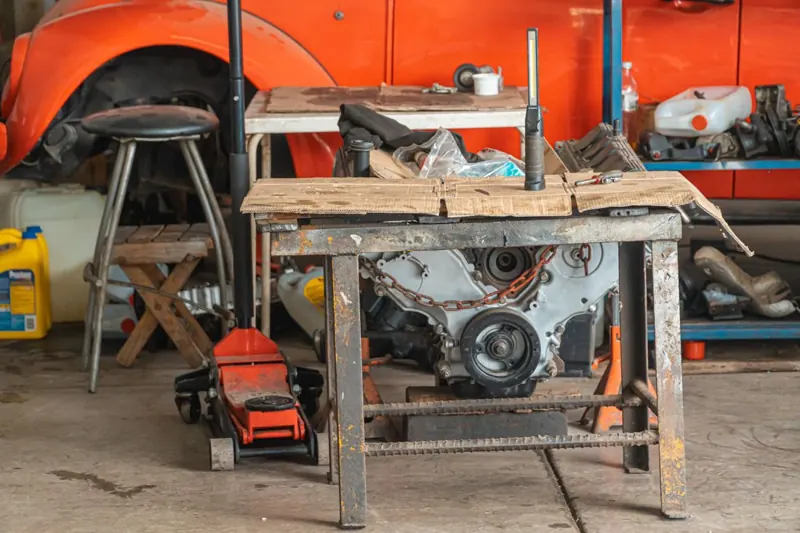 Engine Repair & Overhaul · illustrative licensed stock photograph